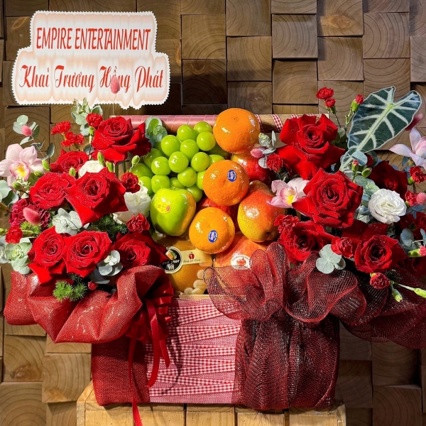 giỏ trái cây sang trọng Phan Thiết